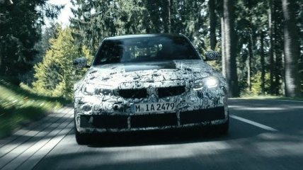 Занавес приоткрыта: в сети появился тизер BMW M3 (Видео)