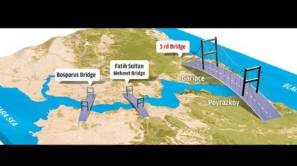 В Стамбуле построят самый широкий мост в мире