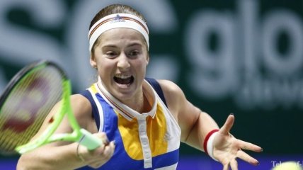 Остапенко одержала свою первую победу на Итоговом турнире WTA-2017