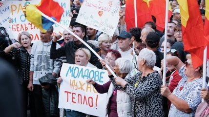 У Кишиневі популісти під дудку Кремля організовують антиурядові мітинги