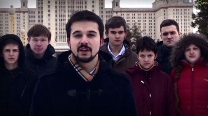 Российские студенты извинились перед украинцами (Видео)
