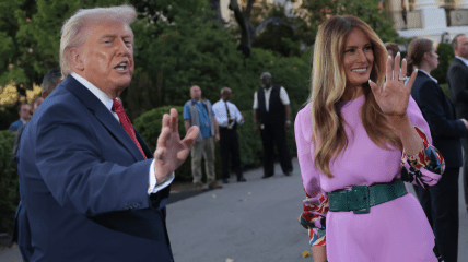 Дональд и Мелания Трамп