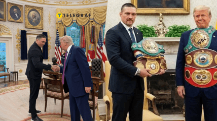 Встреча боксера и президента США