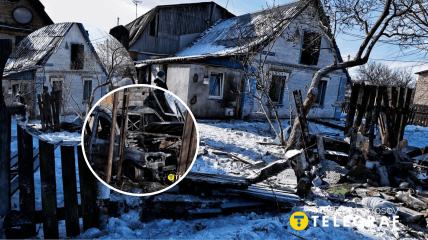 Последствия обстрела Киевщины 5 января