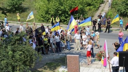 В Лисичанске отметили четвертую годовщину освобождения