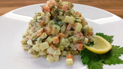 Рыбное оливье