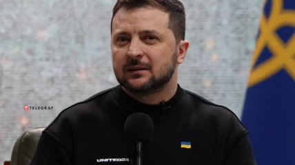Володимир Зеленський на прес-конференції 24 лютого