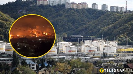 Возникло несколько очагов возгорания