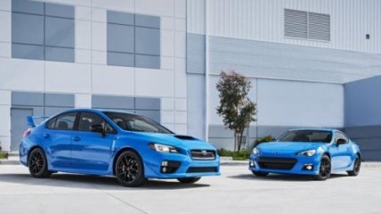 Subaru презентовала спецверсии BRZ и WRX STI