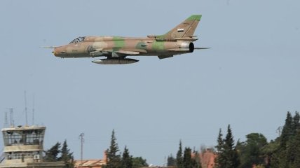 В Сирии сбили истребитель армии Асада