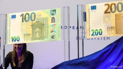 100 и 200 евро: в ЕС впервые показали новые банкноты (Фото)