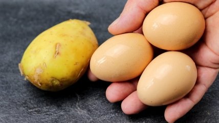 Подрібнити яйця на салат одним рухом – легко