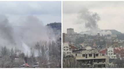 В Донецке произошло несколько взрывов