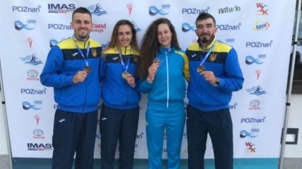 Украинские гребцы выиграли три медали на этапе Кубка мира