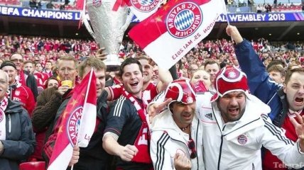 В немецкой битве за кубок Лиги чемпионов победила "Бавария"