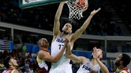 Рио-2016. Франция не заметила Венесуэлу на олимпийском баскетбольном турнире 
