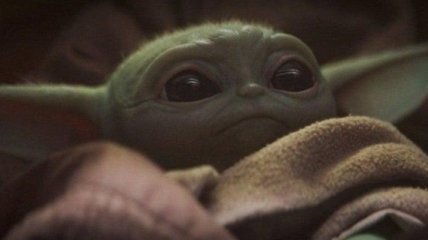 "Малыш Йода" из нового сериала по "Звездным войнам" стал мемом (Фото, Видео)