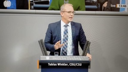 Депутат немецкого БундестагаТобиас Уинклер