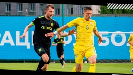 Сборная Украины U-20 провела спарринг с командой Первой лиги