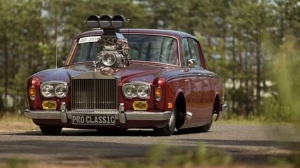 Классический Rolls-Royce стал люксовым драгстером
