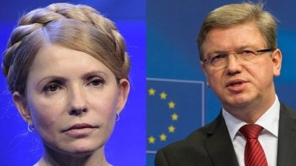 Тимошенко и Фюле обсудили европейские перспективы Украины 