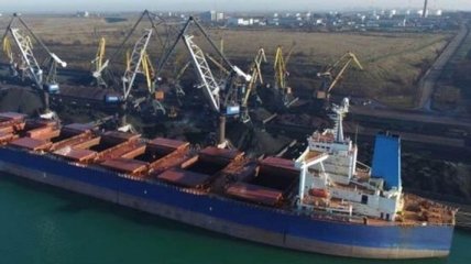 В Украину прибыло второе судно с углем из Африки