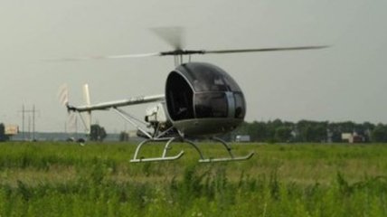 На аэродроме Кременчуга упал учебный вертолет