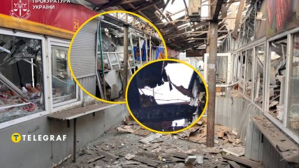 Последствия удара по городу