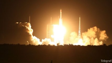 Китай успешно запустил новую космическую ракету