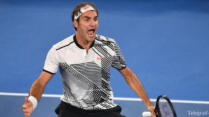 Федерер с трудом обыграл Нисикори в 1/8 финала Australian Open-2017