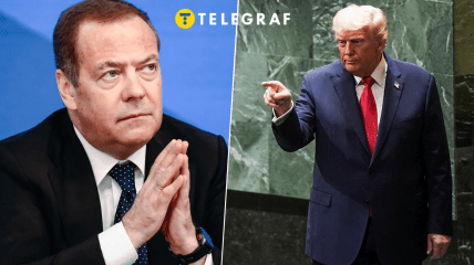 Дмитрий Медведев и Дональд Трамп