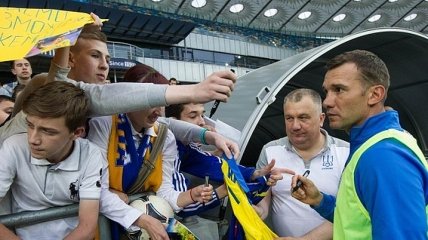 Шевченко остается тренером сборной Украины