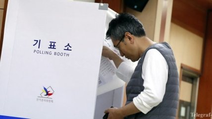 В Южной Корее проходят выборы президента