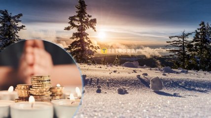 Схід сонця у січні