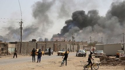  В Багдаде возле посольства США снова взорвались две ракеты