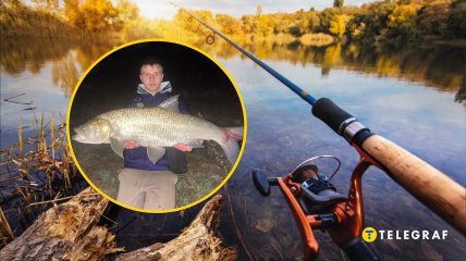 Рыбак похвастался добычей