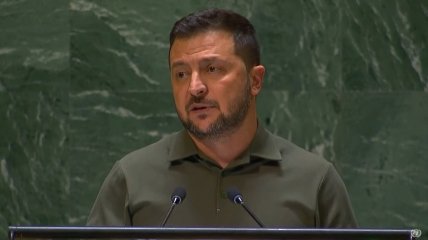 Володимир Зеленський у Генасамблеї ООН