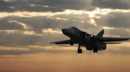 В небе Сирии сбит бомбардировщик СУ-24