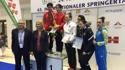 Украинцы завоевали медаль на Гран-при по прыжкам в воду в Германии