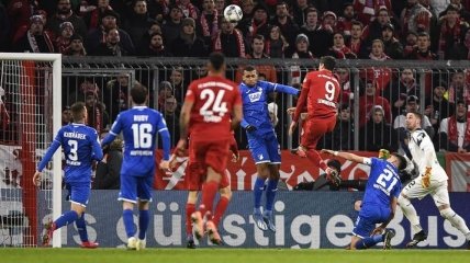 Бавария добыла тяжелую победу над Хоффенхаймом в Кубке Германии (Видео)