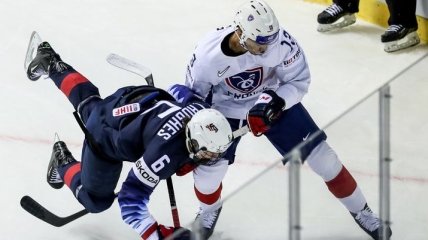 США разгромили Францию на ЧМ-2019 по хоккею