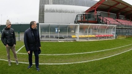 Павелко посетил базы футбольных сборных Нидерландов и Бельгии (Фото)