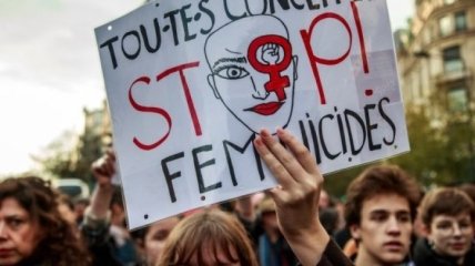 В Брюсселе прошла манифестации против насилия над женщинами
