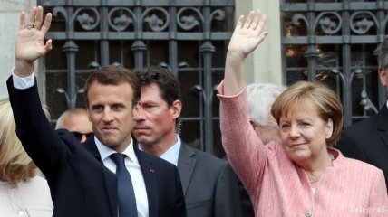Меркель и Макрон поддерживают "голубые каски" на Донбассе