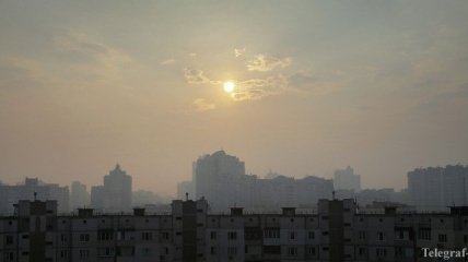 Концентрации вредных веществ в воздухе в Киеве не превышают норму