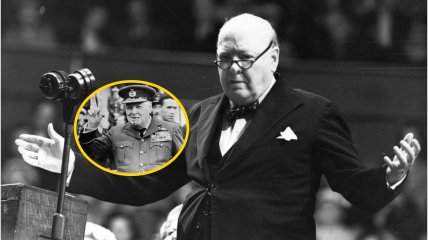 Экс-премьер-министр Великобритании Уинстон Черчилль