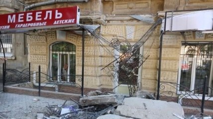 В Одессе в доме обрушились два балкона