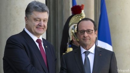 Олланд: Франция не уверена в необходимости отправки миротворцев на Донбасс