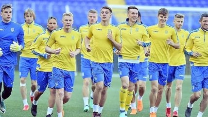 Сборная Украины проведет открытую тренировку на "Олимпийском"