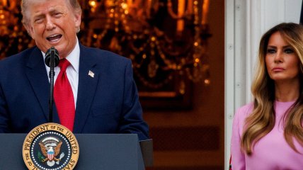 Дональд и Мелания Трамп